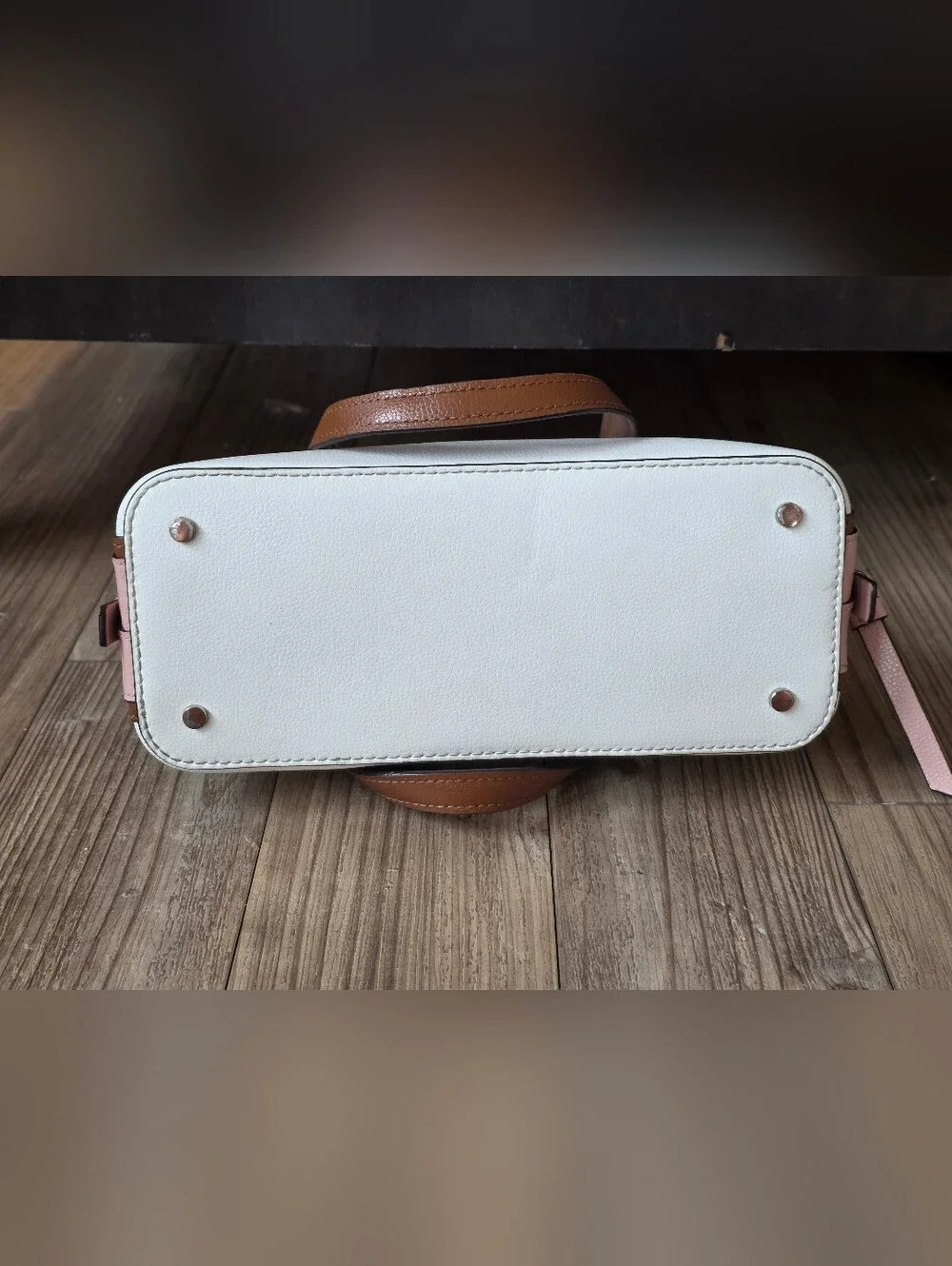 Kate Spade Patterson Drive Dome Satchel Optic White Multi Colorway